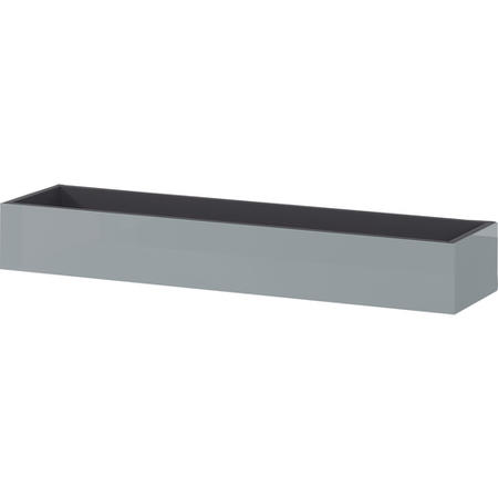 Grey Gloss Shelf