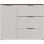 White Sideboard with 3 Drawers & 1 Door