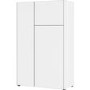 Veluva White & Grey Tall Drinks Cabinet