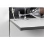 Veluva White & Grey Tall Drinks Cabinet