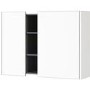 Veluva White & Grey Display Cabinet