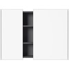 Veluva White &amp; Grey Display Cabinet
