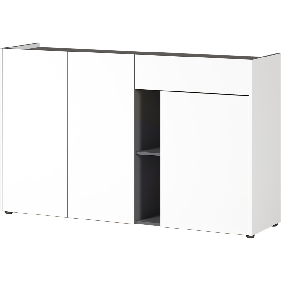 Veluva White & Grey Sideboard