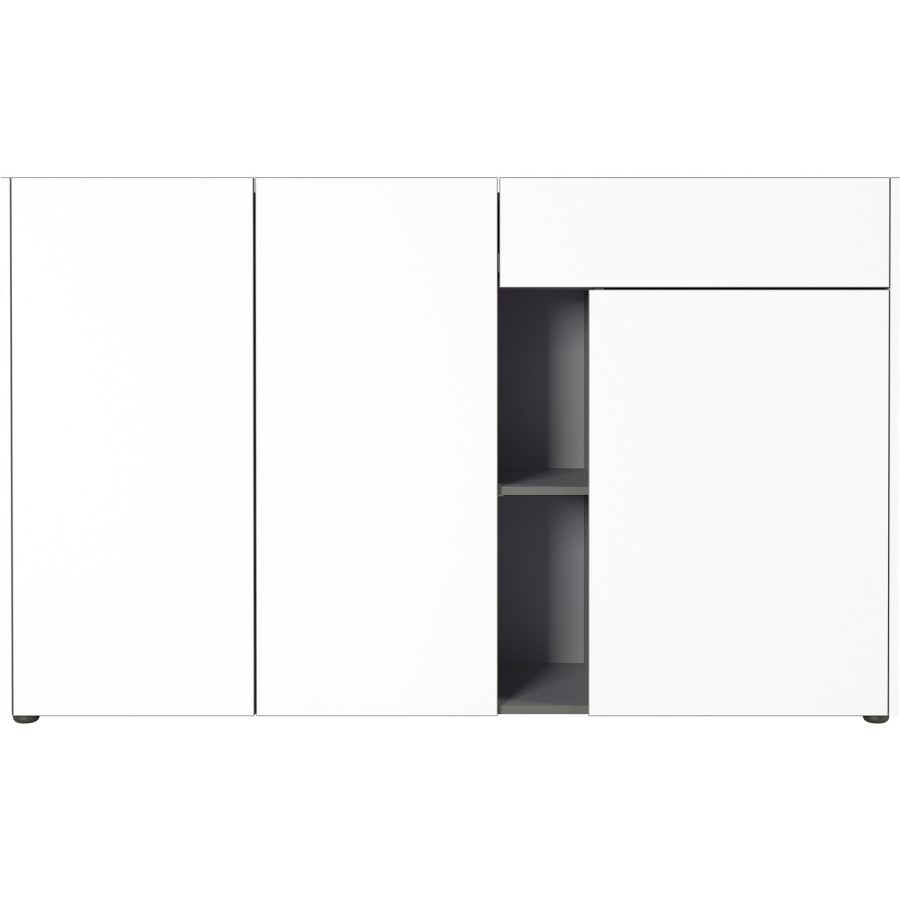 Veluva White & Grey Sideboard
