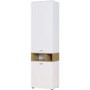 Coruna Tall White Display Cabinet