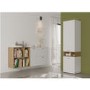 Coruna Tall White Display Cabinet