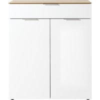 Cetano White & Wood Sideboard