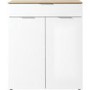 Cetano White & Wood Sideboard