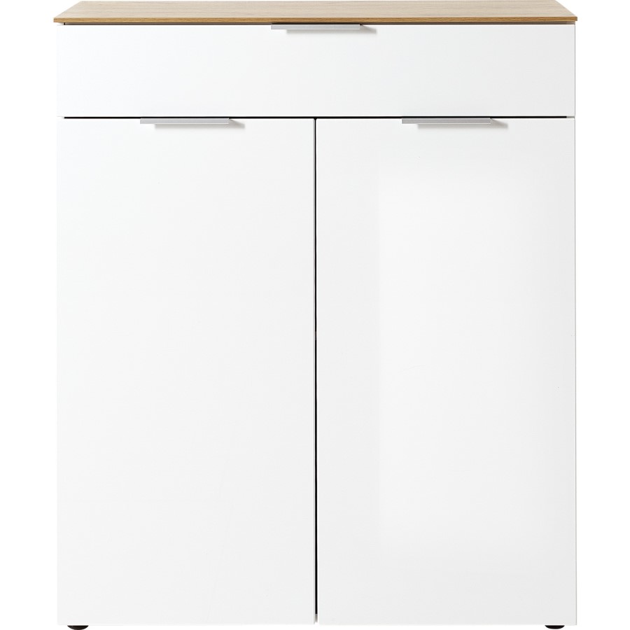 Cetano White & Wood Sideboard