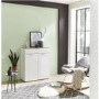 Cetano White & Wood Sideboard
