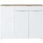 Large Sideboard White & Wood -  Cetano