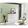 Large Sideboard White & Wood -  Cetano