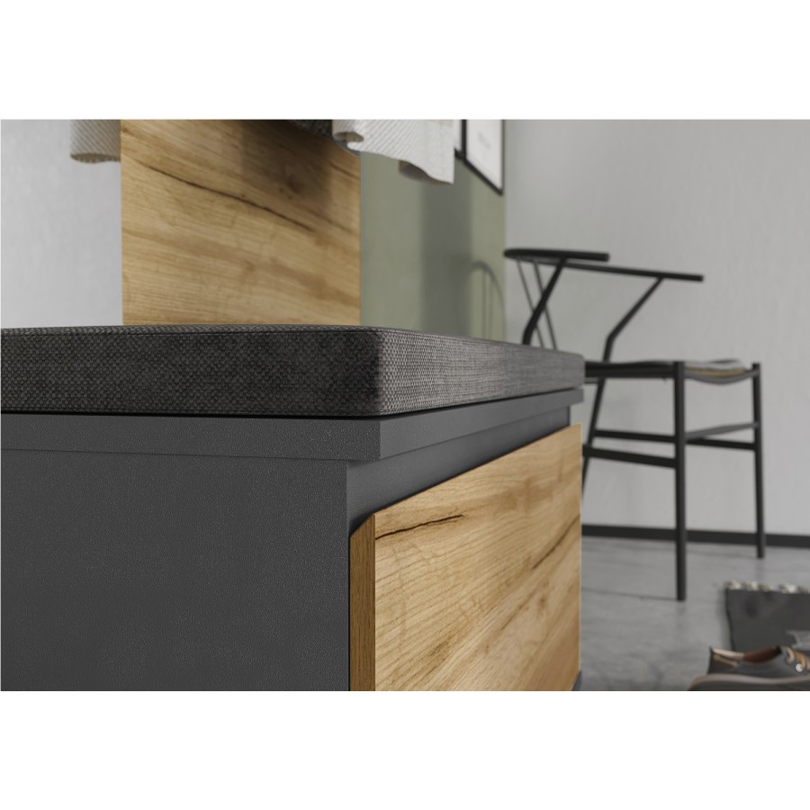Oslo Wooden Hallway Unit with Coat Hooks