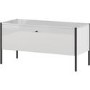 Parenzo White Gloss Storage bench