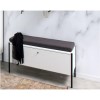 Parenzo White Gloss Storage bench