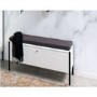 Parenzo White Gloss Storage bench