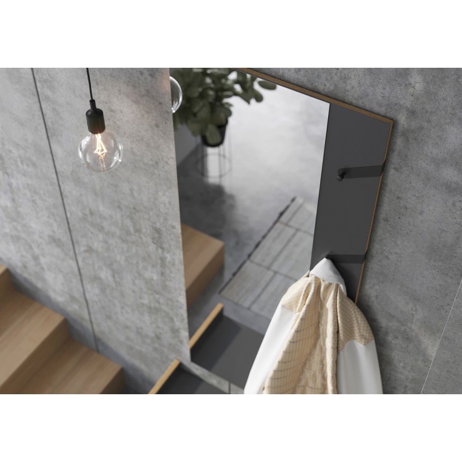 Kante Hallway Storage Unit in Grey