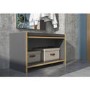 Kante Hallway Storage Unit in Grey