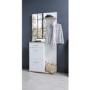 White Tall Hallway Unit with Coat Hooks