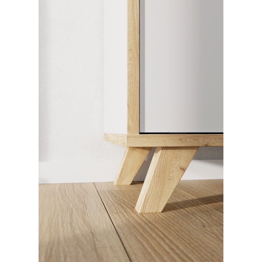 Ivan White & Wood Display Unit