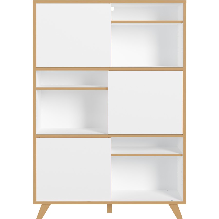 Ivan White & Wood Large Display Cabinet