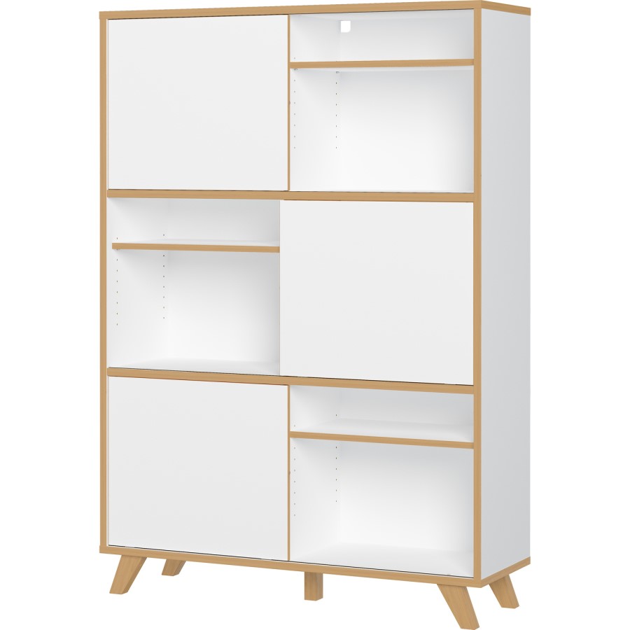 Ivan White & Wood Large Display Cabinet