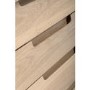 Connect Light Oak Sideboard with Sliding Doors - Marshall
