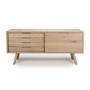 Connect Light Oak Sideboard with Sliding Doors - Marshall