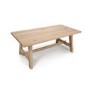 Large Light Oak Coffee Table - Marshall