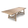 Light Oak Trestle Table 220cm - Marshall