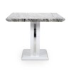 Neptune Square Marble Effect Top Dining Table