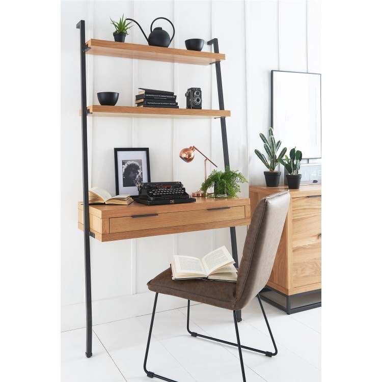 Industrial Desk with Black Legs