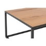 Industrial Large Coffee Table with Black Frame
