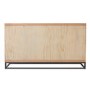 Industrial 3 Door Sideboard with Black Frame