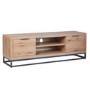 Industrial TV Unit with Black Legs