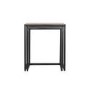 Industrial Nest of 2 Tables with Black Legs