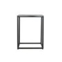 Industrial Side Table with Black Legs