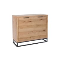 Industrial 2 Door Sideboard with Black Legs