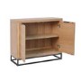 Industrial 2 Door Sideboard with Black Legs