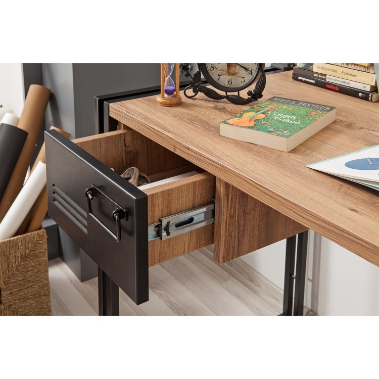 Industrial Style Study Desk 