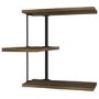 Industrial Style Corner Wall Hanging Shelf