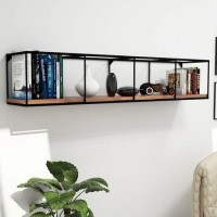 Industrial Style Wall Hanging Shelf