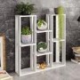 Multi-Level Indoor Plant Stand in White
