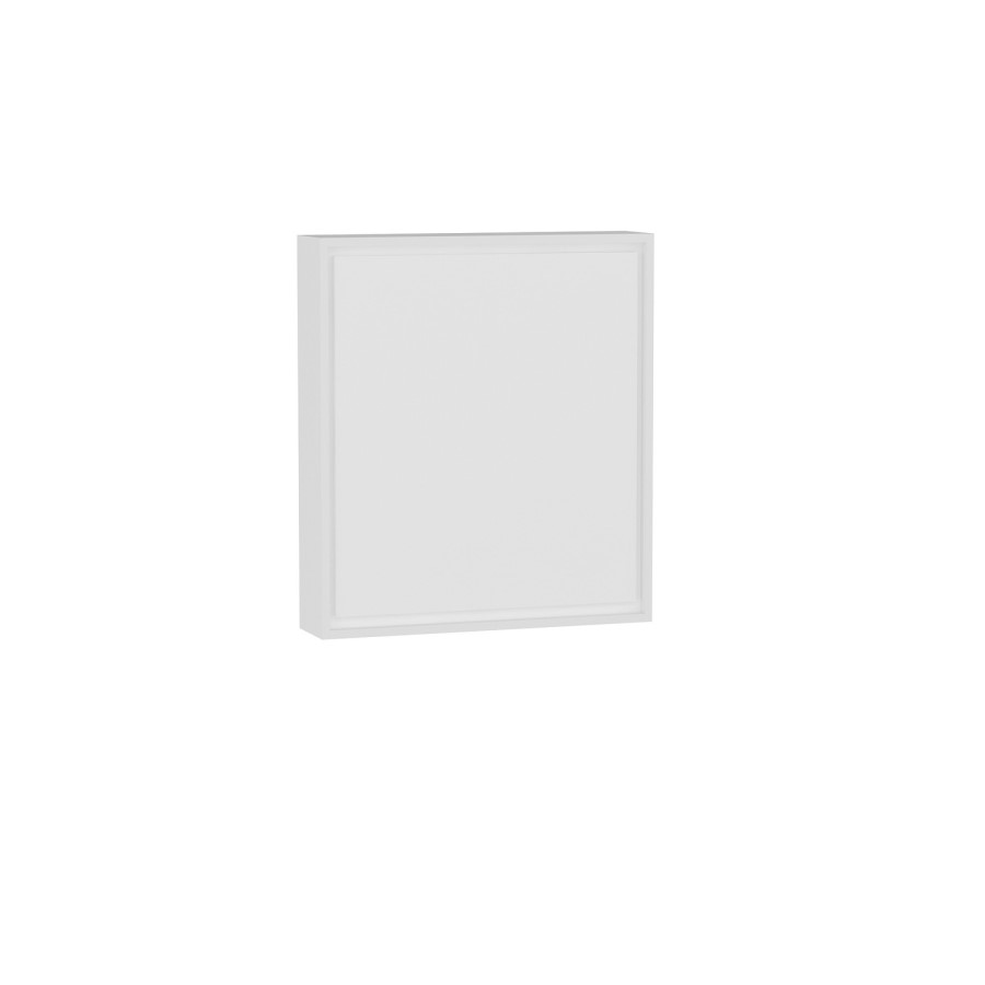 GRADE A1 - White Foldaway Wall Hung Study Desk