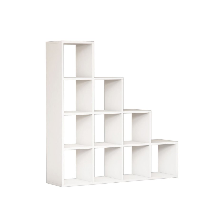 White Open Bookshelf - Exton
