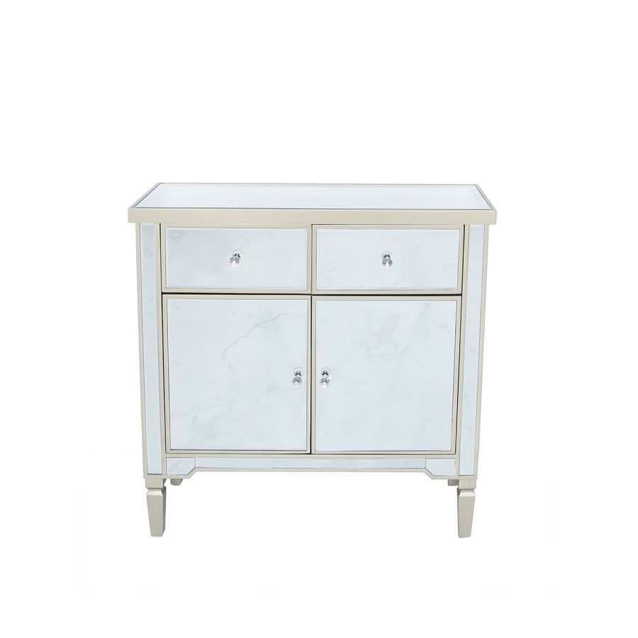 Aurora Boutique Arni Mirrored Sideboard
