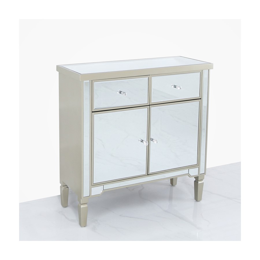Aurora Boutique Arni Mirrored Sideboard