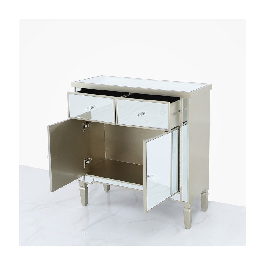 Aurora Boutique Arni Mirrored Sideboard