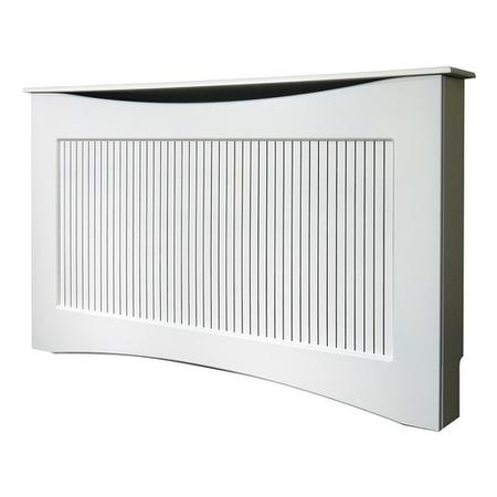 ALMOST PERFECT - 160cm White Radiator Cover - The Fairlight