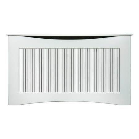 ALMOST PERFECT - 160cm White Radiator Cover - The Fairlight